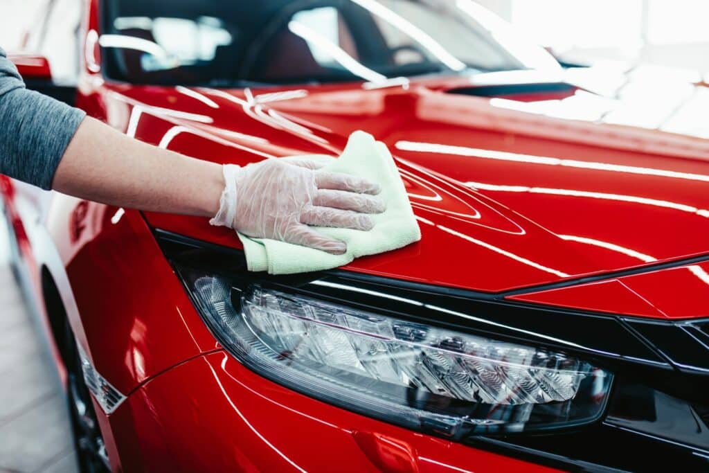 Experienced mobile car valet in Southampton providing a meticulous clean for your vehicle.